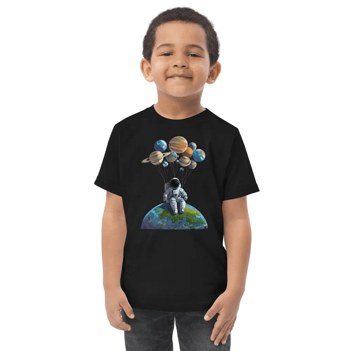 AstroToddler: Cosmic Adventure Jersey T-Shirt product image (1)