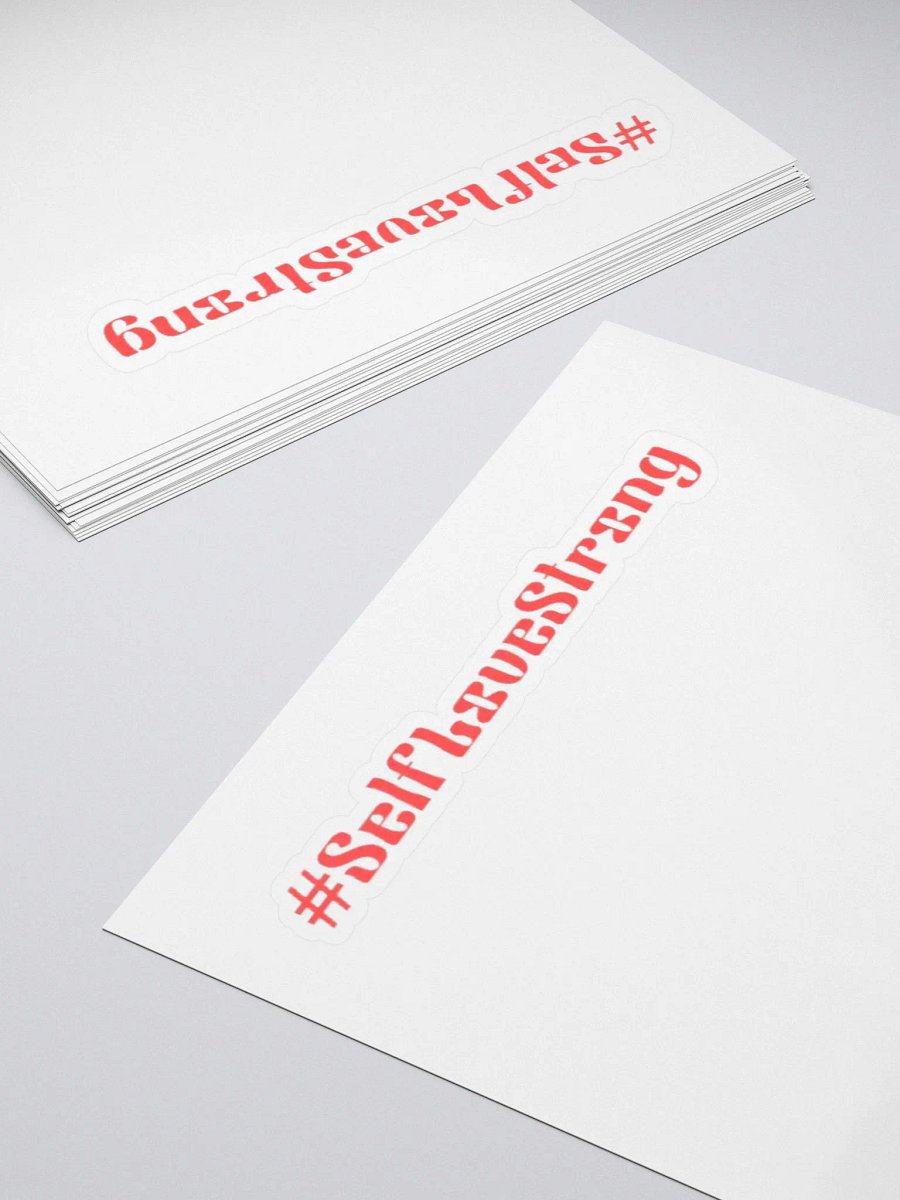 #SelfLoveStrong Stickers product image (12)