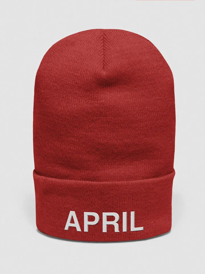 APRIL Name Beanie product image (2)