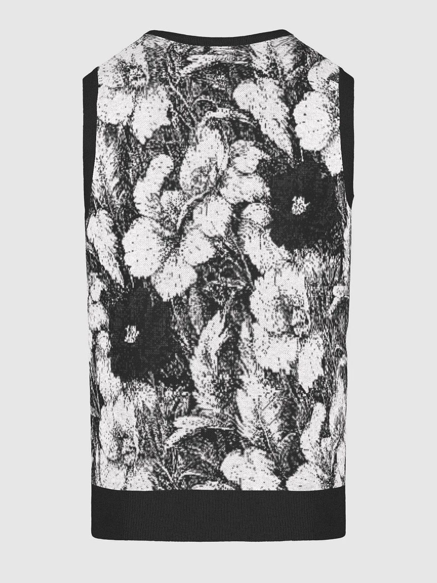 Floral Bliss Knitted V-Neck Vest product image (28)