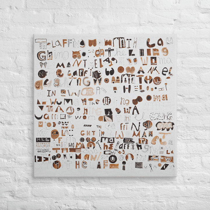 The Laughing Woman (32" x 32") product image (2)