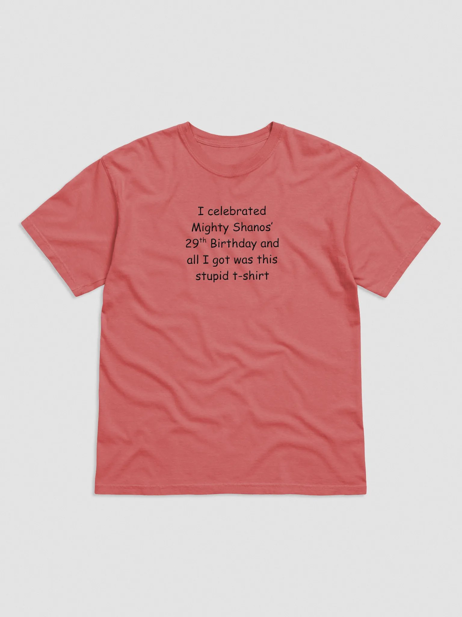 Birthday t-shirt (light) product image (1)