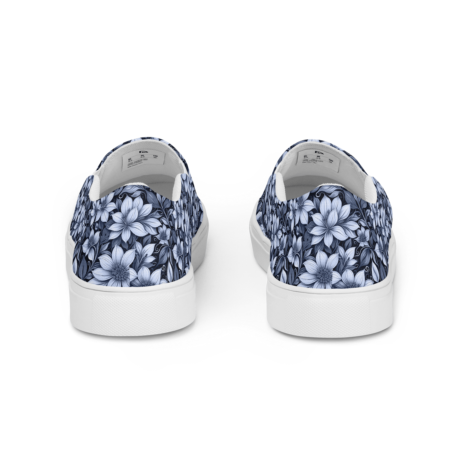 Indigo Flowers Canvas Shoes product image (4)