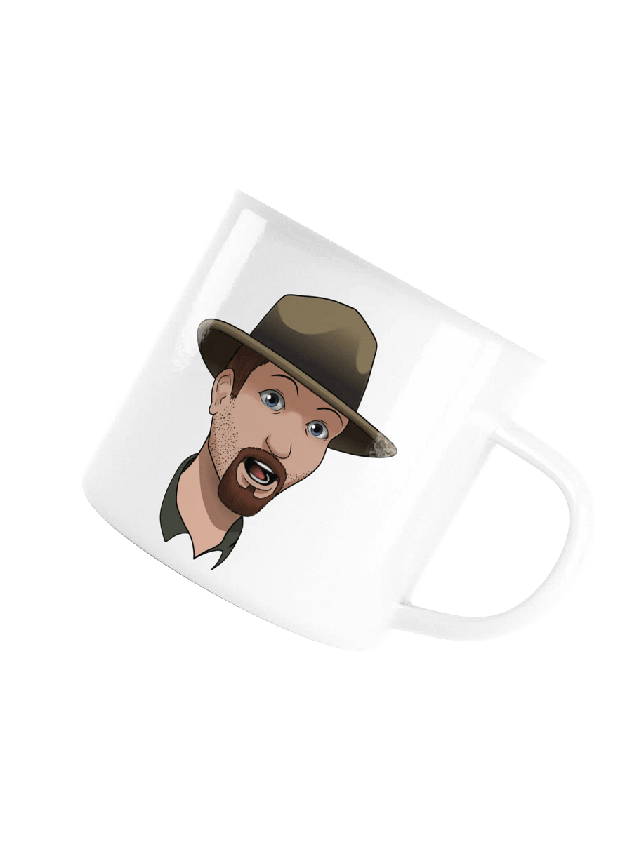 My Mug on a Mug! Campfire Edition Steel Enamel Mug product image (5)