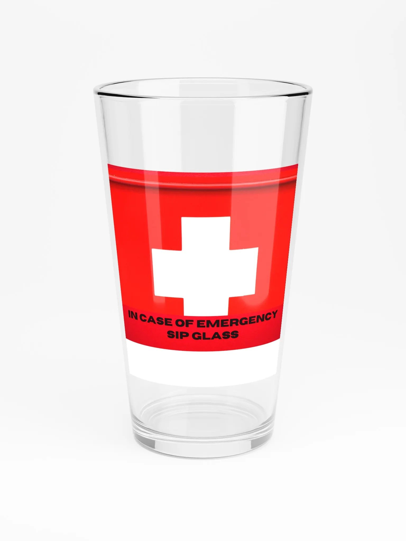 Emergency Sip Glass - Shaker Pint product image (3)