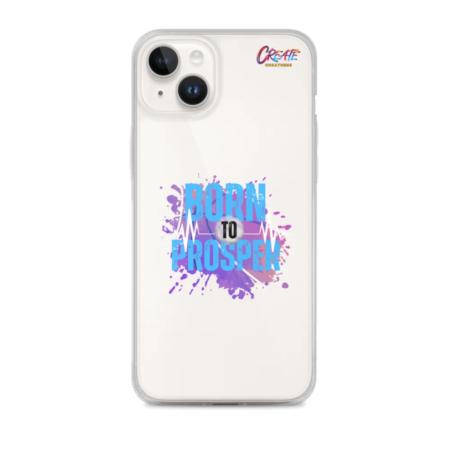 Born to Prosper iPhone Case product image (258)