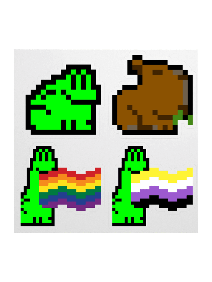 Twitch Emote Kiss-Cut stickers product image (1)