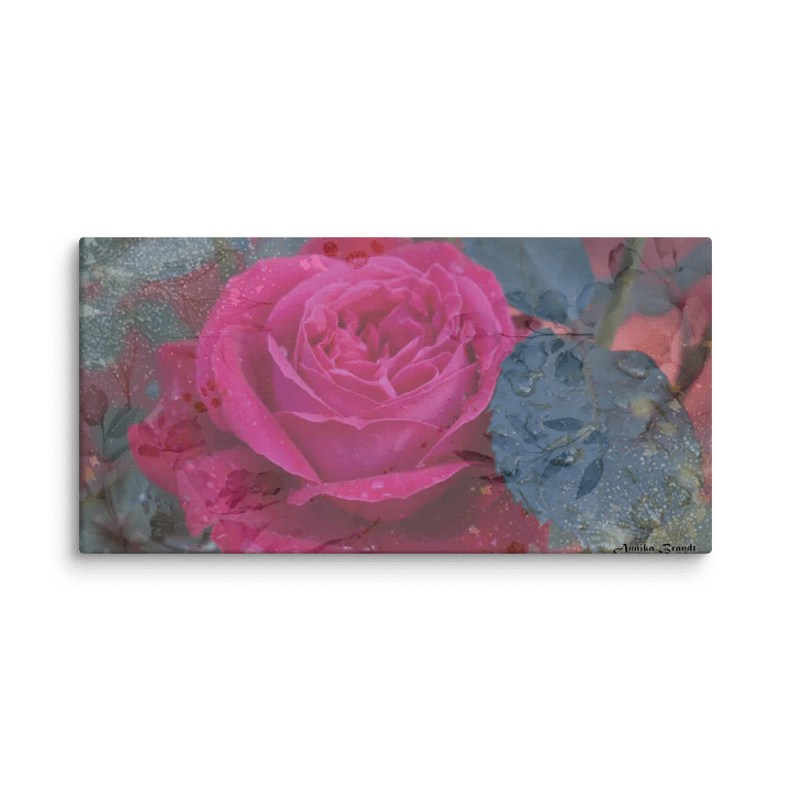 Canvas: Rose of Heart Raindrops (DA) product image (2)