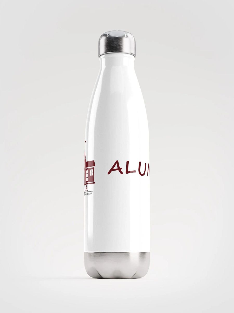 SELA Alumni Stainless Steel Water Bottle (white) product image (1)