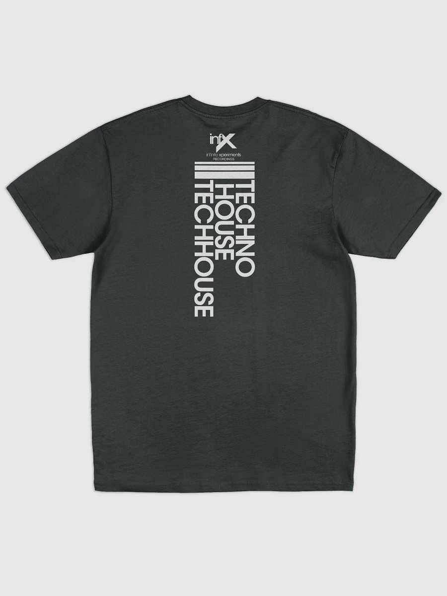 InfX (Infinite Xperiments Recordings) Techno, House, Tech House Genres Black T-Shirt product image (2)