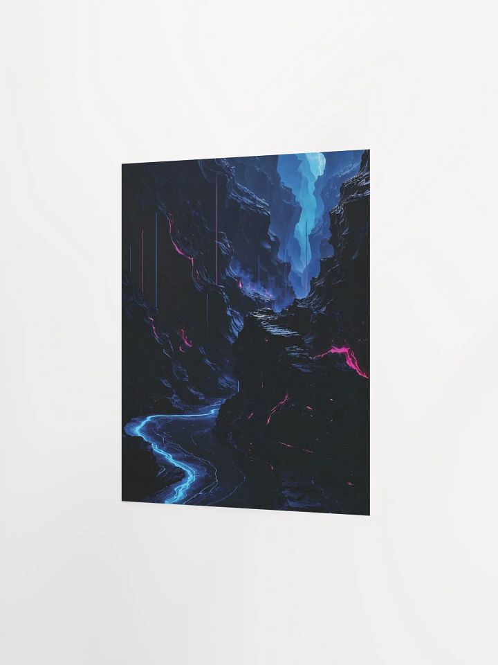 Neon Canyon Matte Poster product image (17)