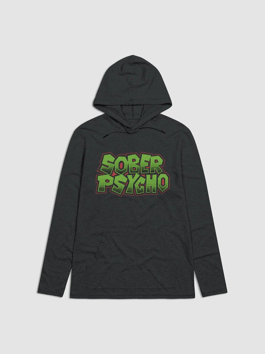 Unisex Sober Psycho Logo 2 Lightweight Hoodie product image (1)