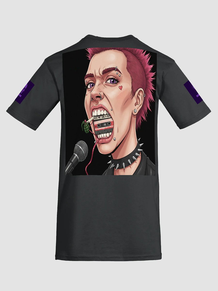 Mahoros Kiss Like a Riot T-shirt product image (49)