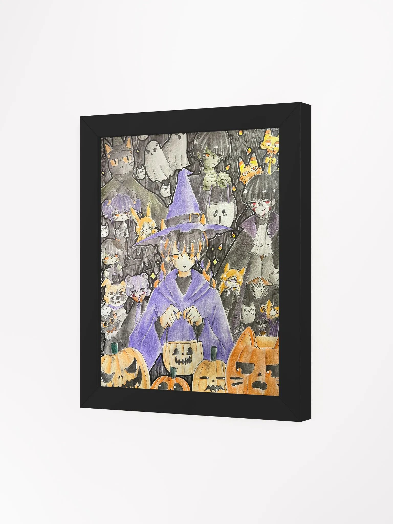 Trick or Treat - Framed Matte Poster product image (13)