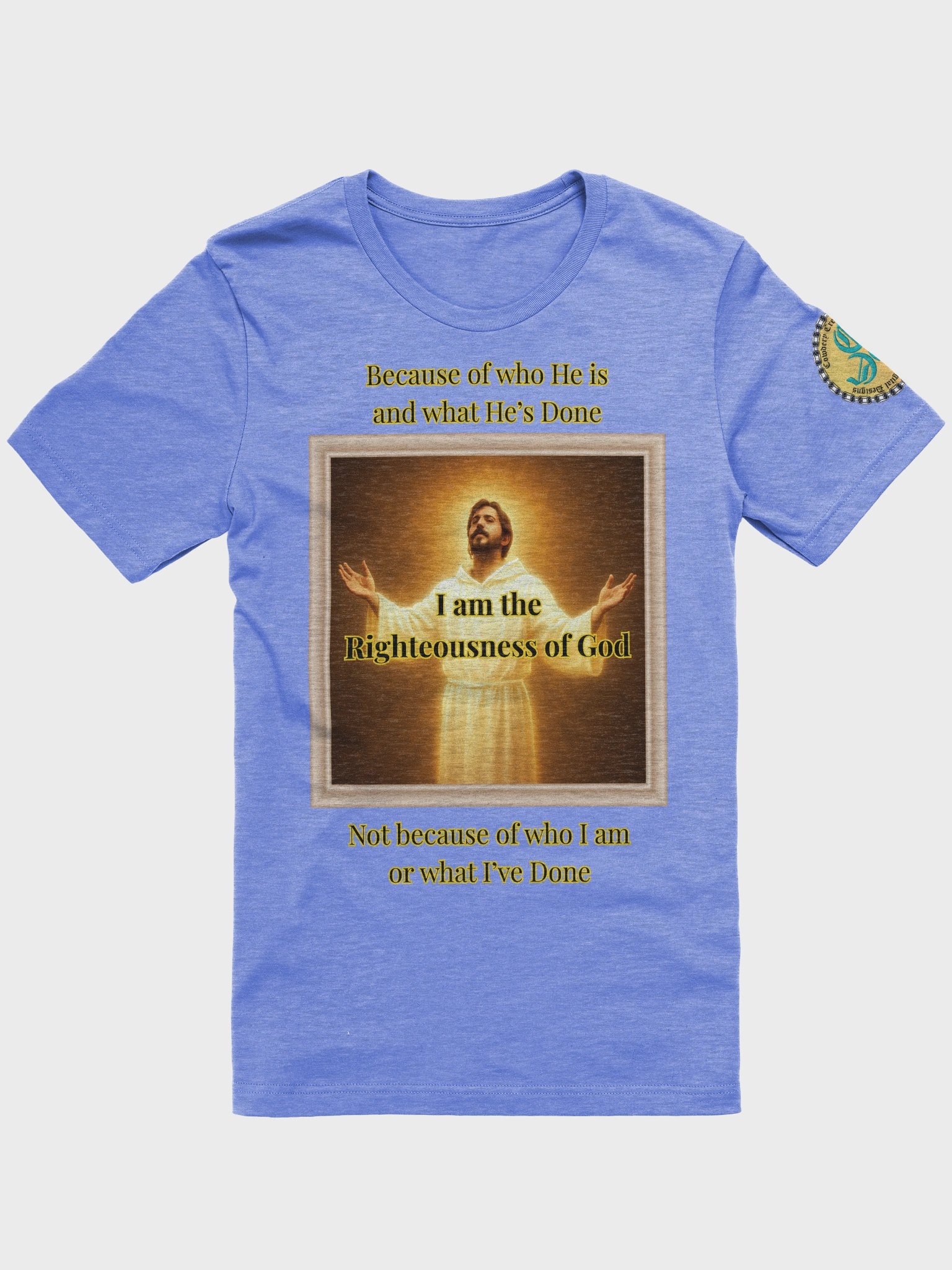 I am the Righteousness of God (Male) Bella+Canvas Supersoft T-Shirt Colors (5) product image (5)