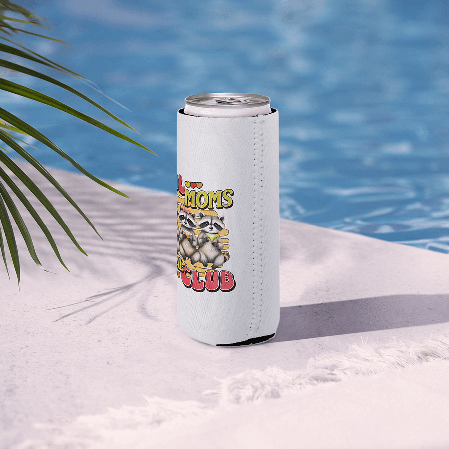 Cool Moms Social Club Raccoon Coozie Can Cooler product image (6)