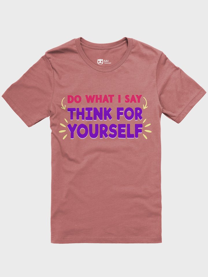 Think For Yourself Canvas Tee product image (73)