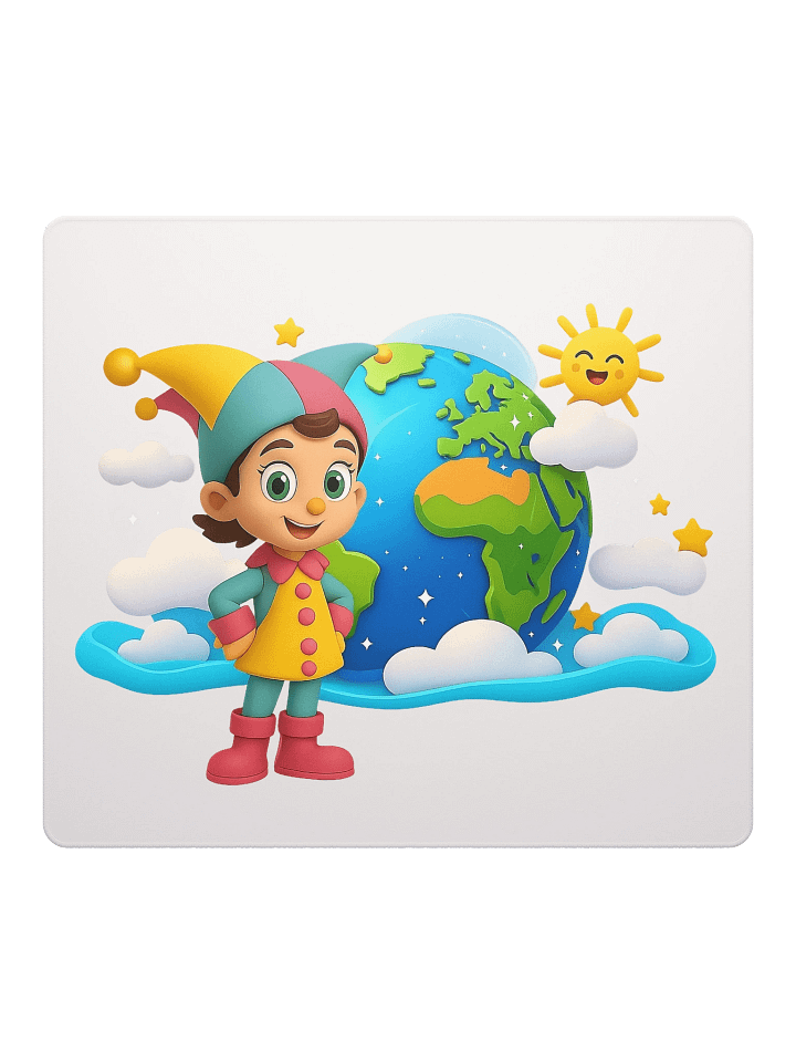 🌍 JessyJesty Earth Gaming Mouse Pad product image (1)