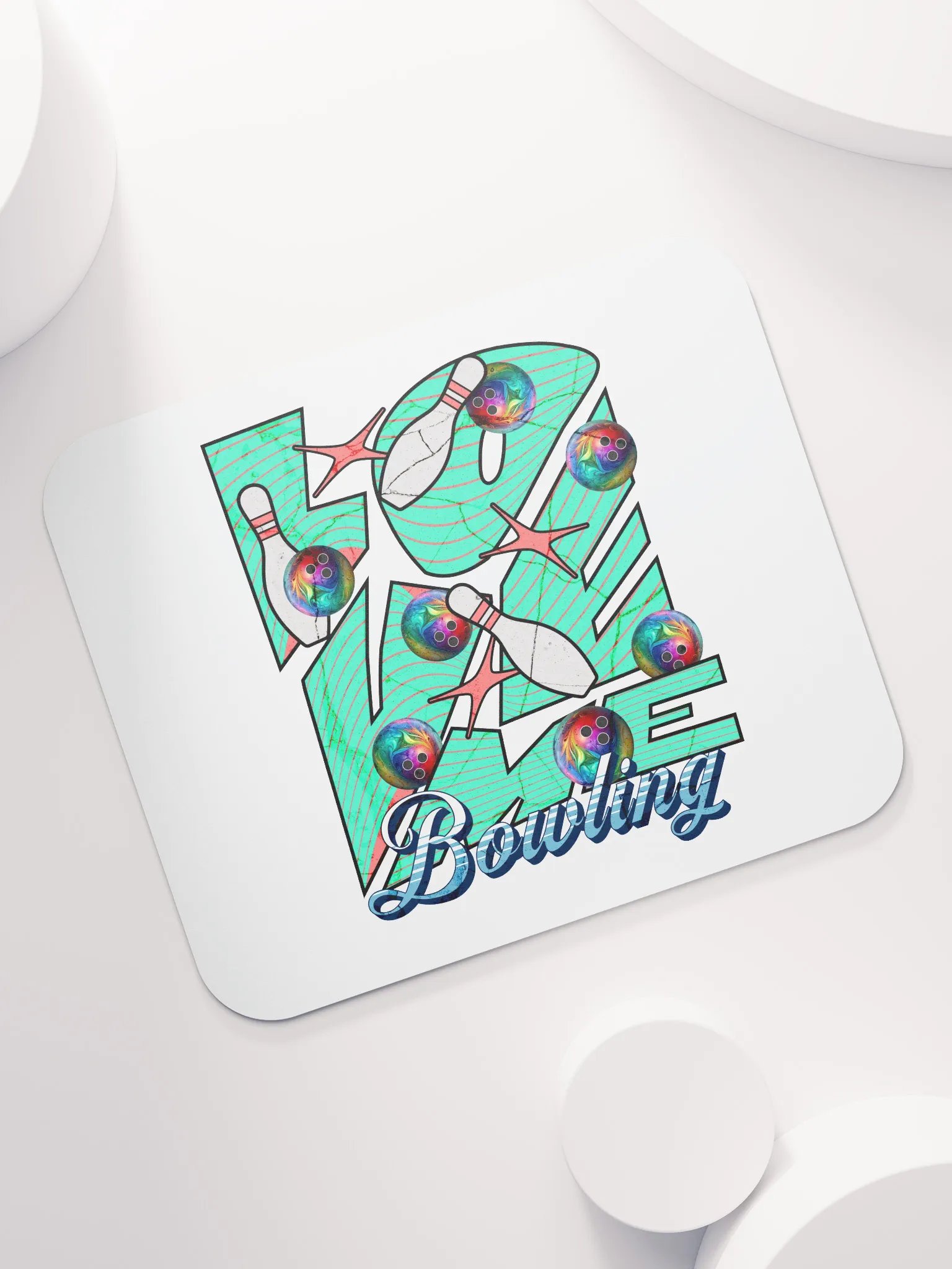 Love Me Bowling Mouse Pad product image (5)