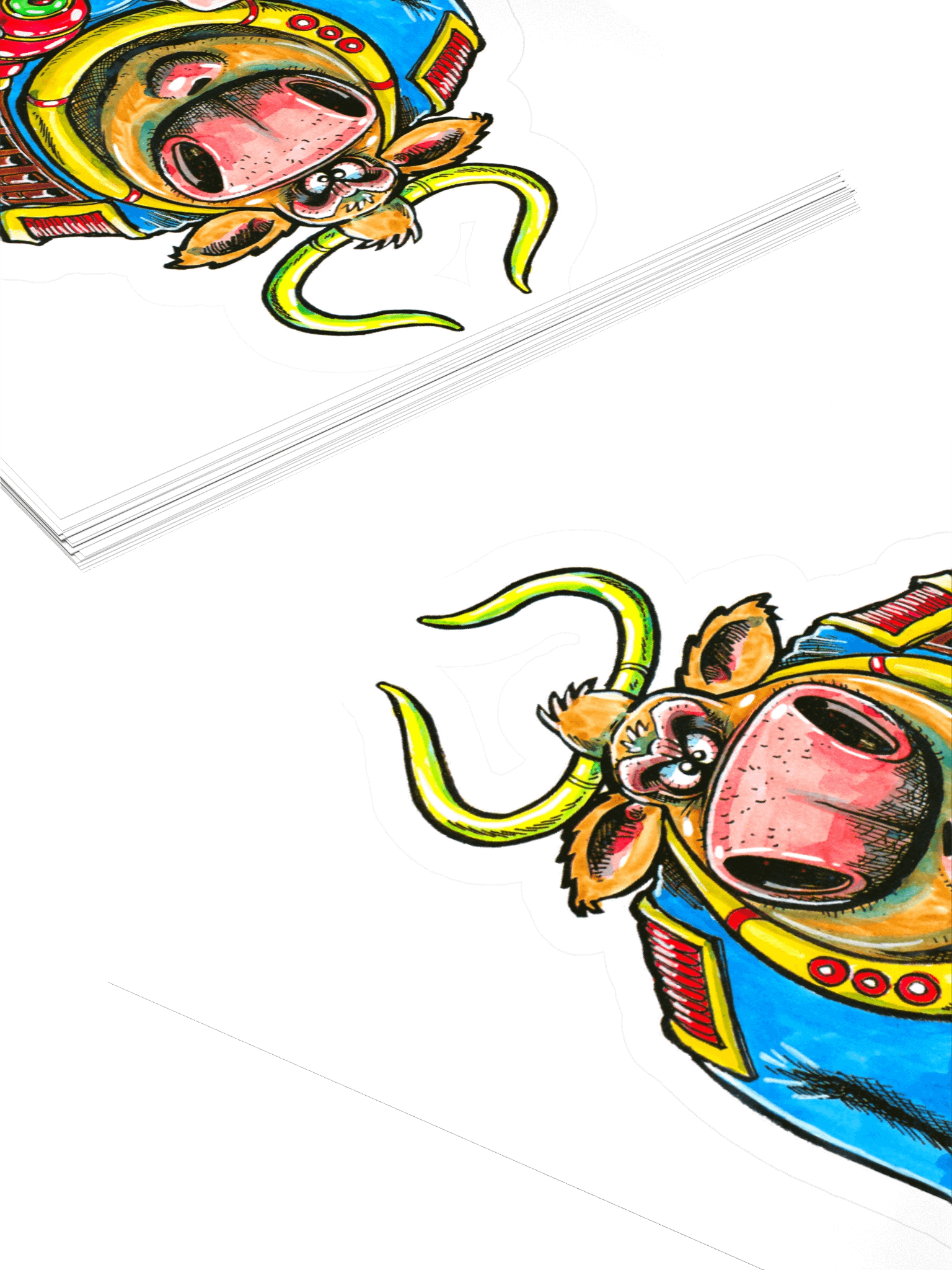 MAD COW Don't mooove sticker product image (12)