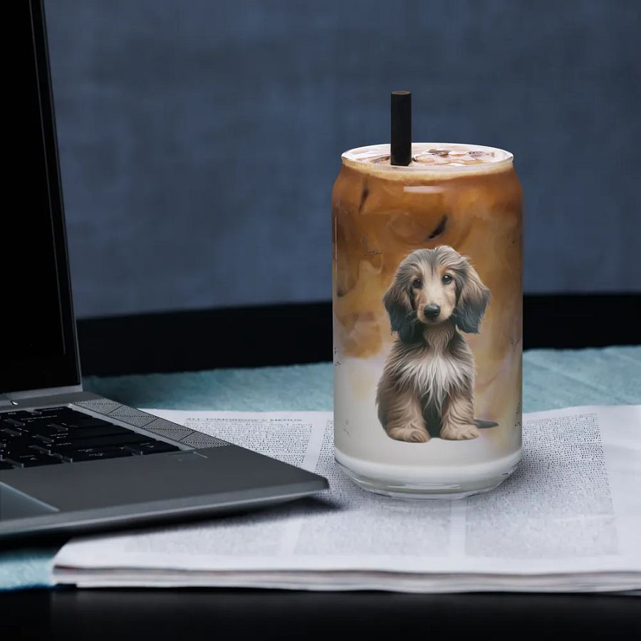 Afghan hound Dream Can-Shaped Glass product image (33)