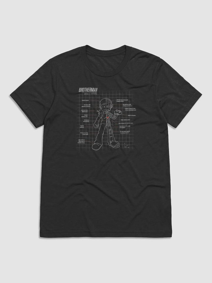 Anatomy of a Brotherman (Triblend T-Shirt) product image (49)