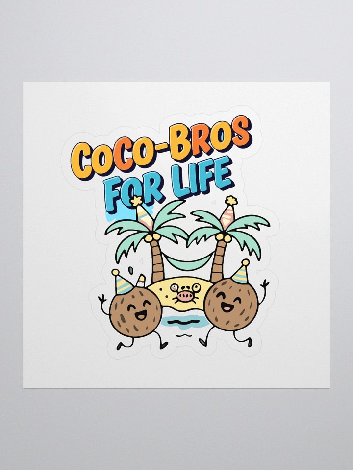 COCO-BROS FOR LIFE Kiss Cut Stickers product image (1)