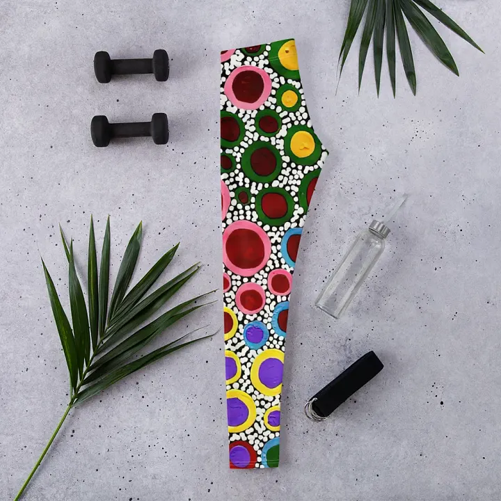 Vibrant Circles All-Over Leggings product image (2)