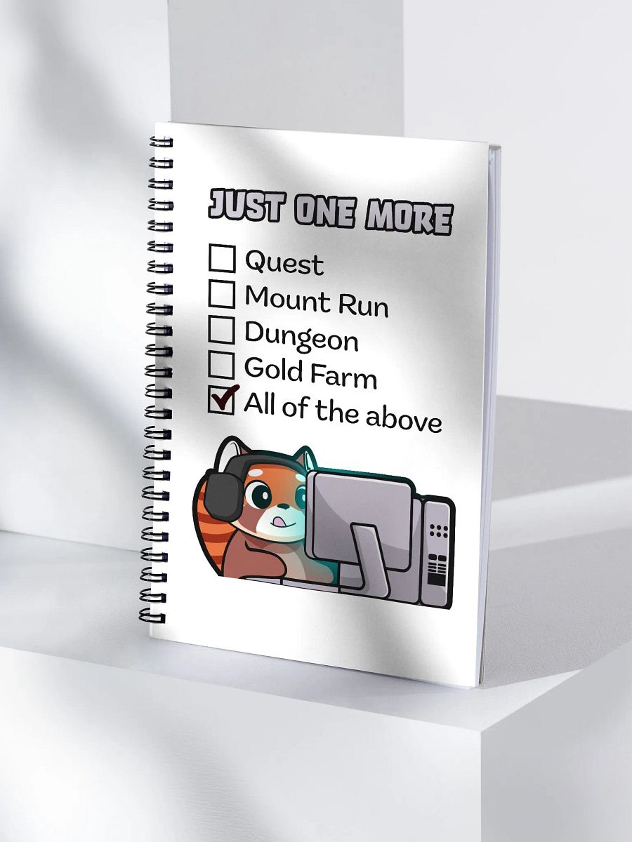 Just One More - Spiral Notebook product image (4)