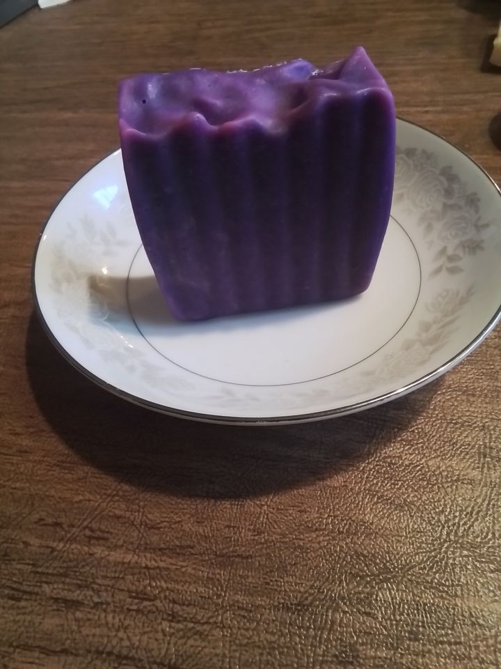 Handmade bar shampoo and body soap. mint rose product image (1)
