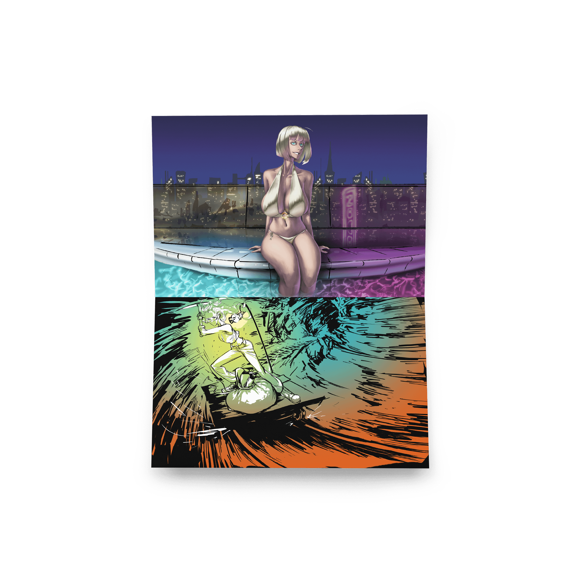GPZ Works Postcard #1 product image (7)
