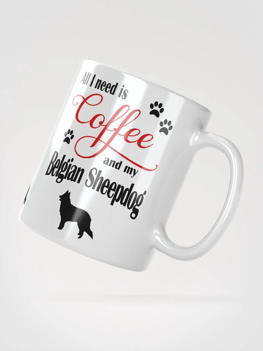 Coffee and my Belgian Sheepdog Mug product image (2)