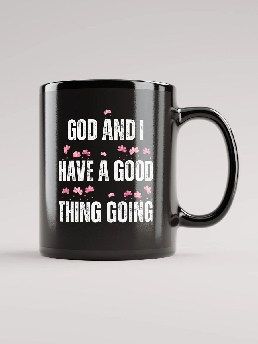 "GOD & I" Floral Affirmation Mug product image (2)