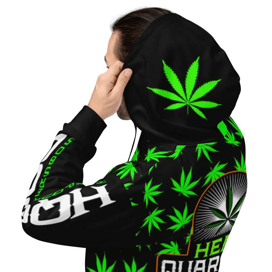 HempQuarters Neon Green Hoodie product image (4)
