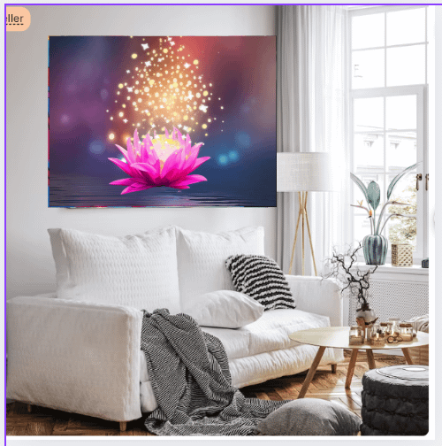 Magical Lillie emitting spores Wall Art product image (6)