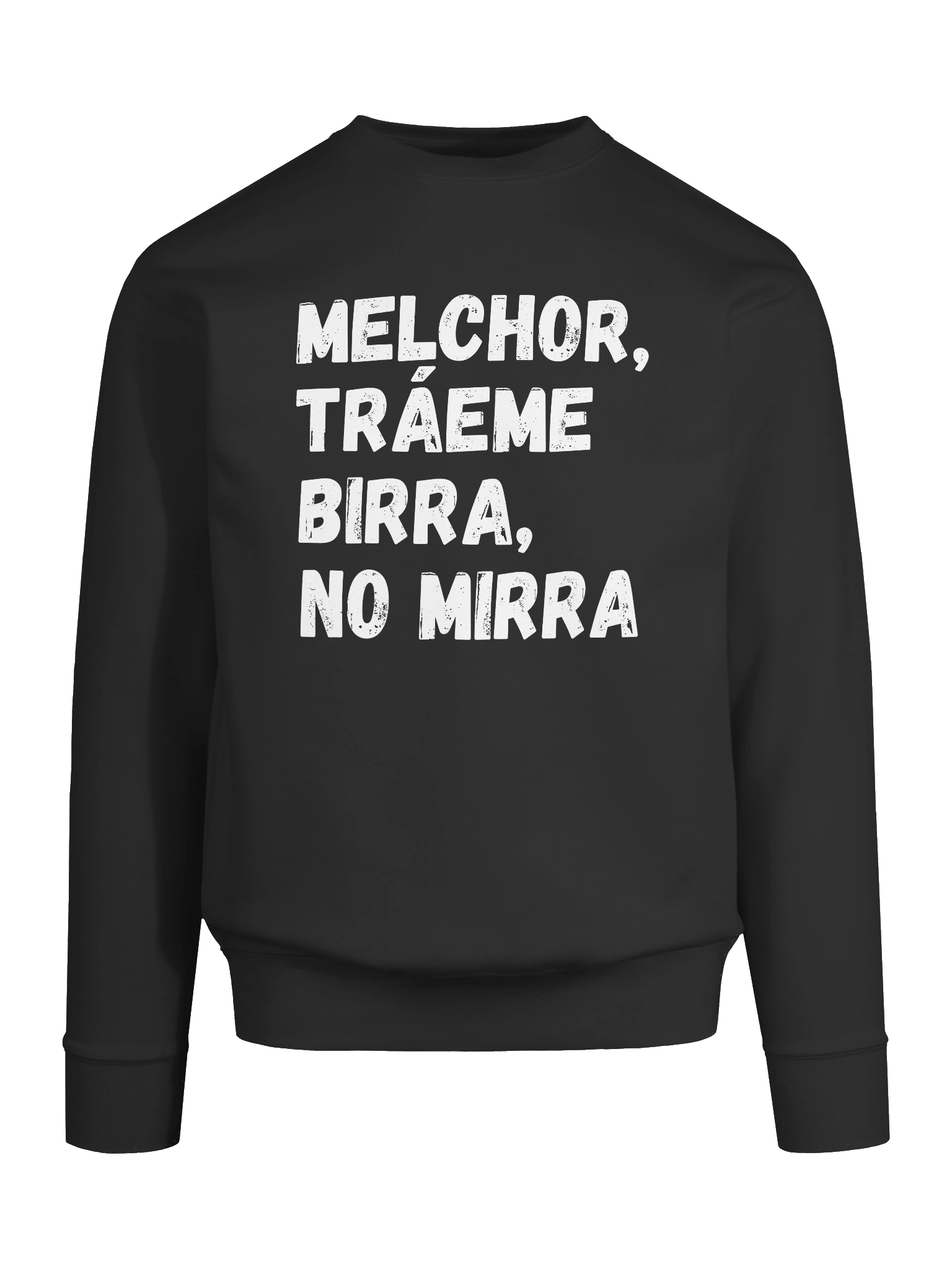Melchor, Tráeme Birra, No Mirra Premium Crewneck Sweatshirt product image (6)
