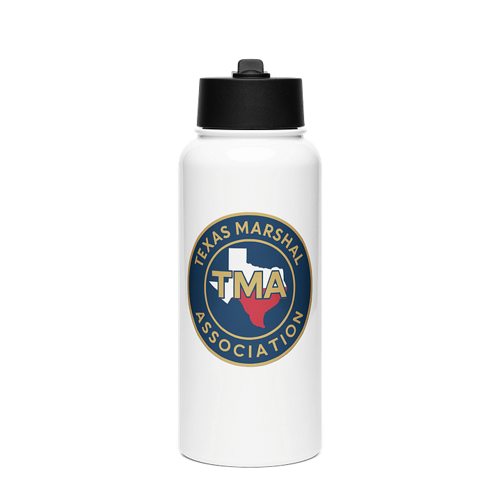 Texas Marshal Association Stainless Steel Water Bottle product image (1)