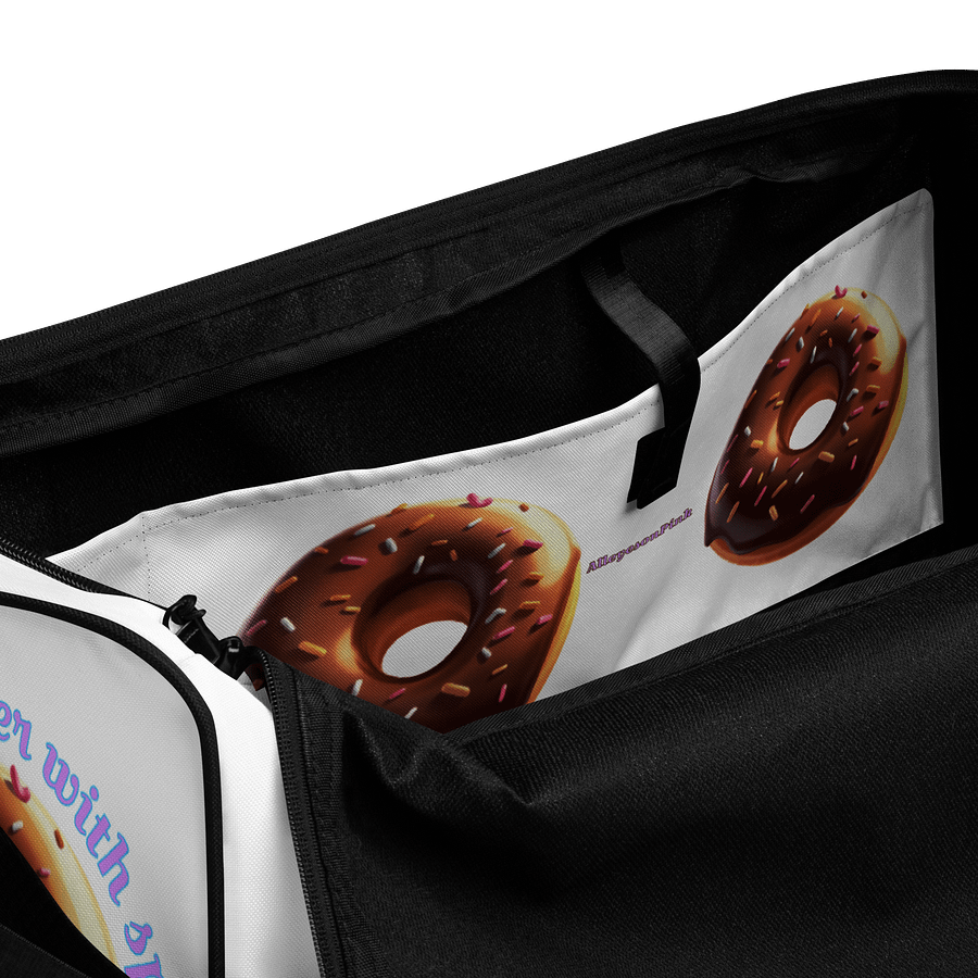 All Eyes on Pink Custom Duffle Bag product image (6)