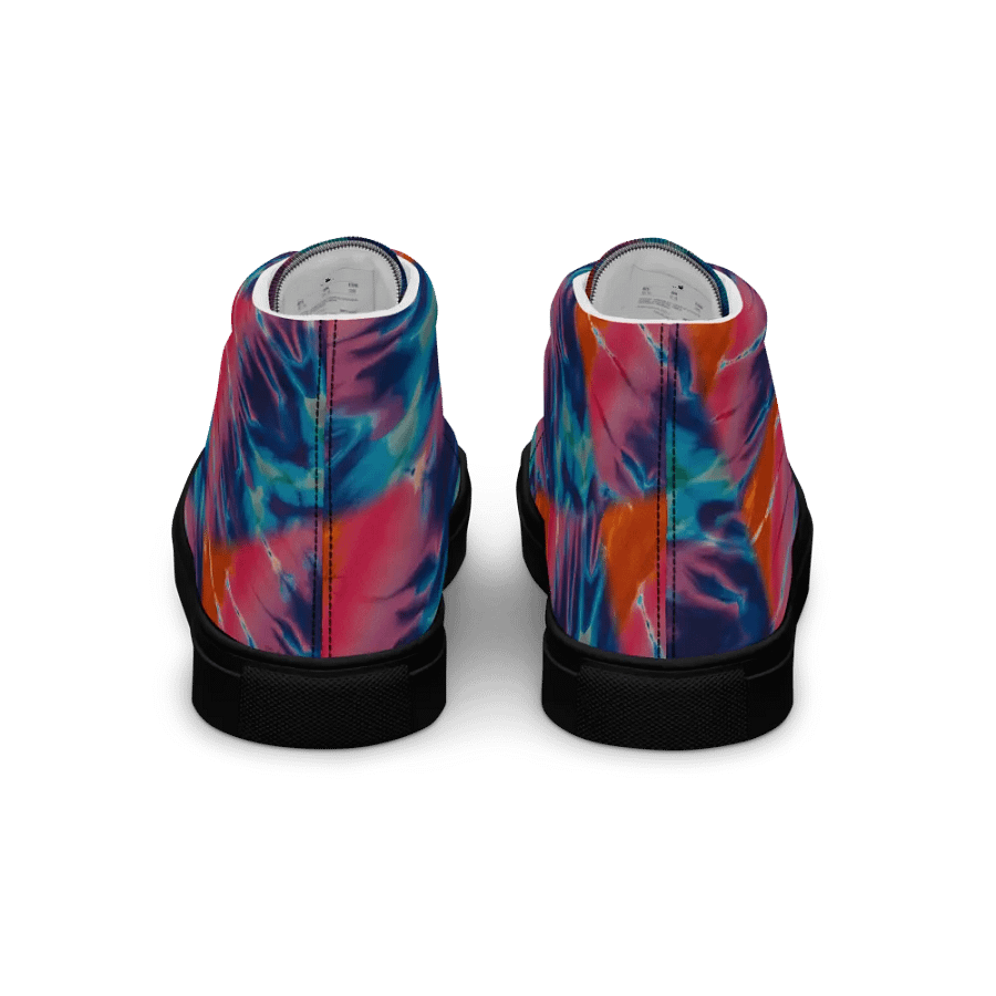 Tie-Dye High Top Canvas Shoes product image (5)