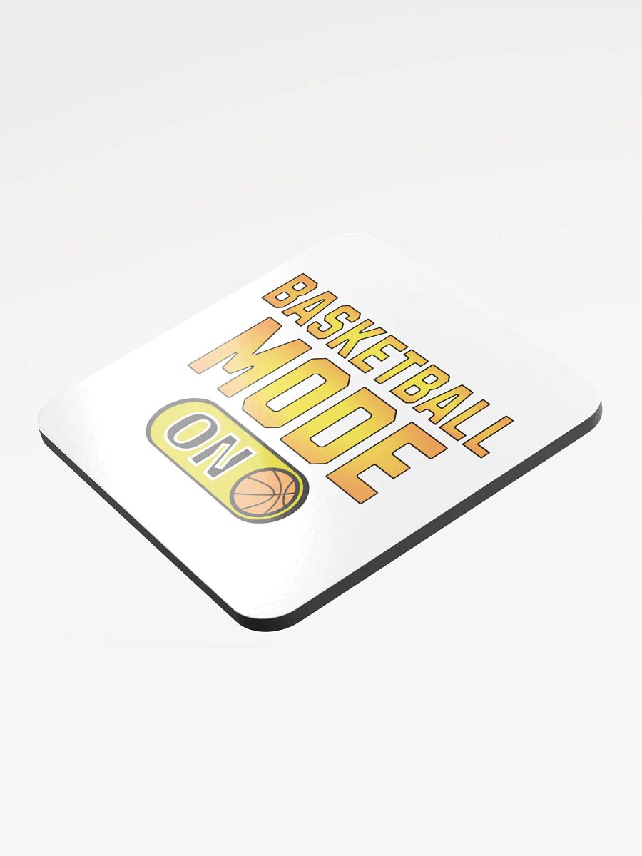 Basketball Mode On Cork Coaster product image (3)