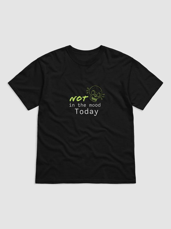 Lime Skull Mood T-Shirt product image (1)