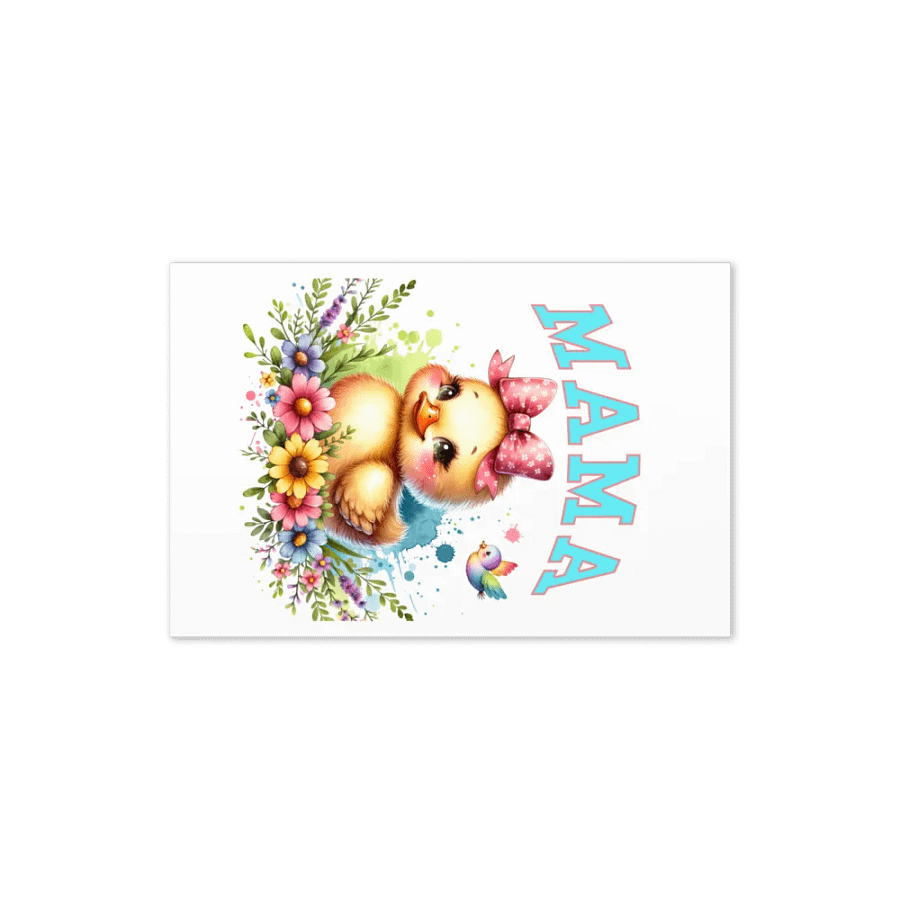 Tranquil Duckling MAMA Greeting Card product image (7)