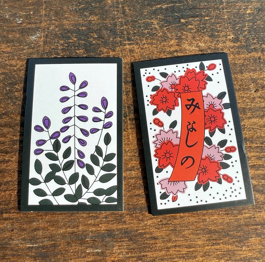 🎎 Japanese Hanafuda Playing Card Set – Daiso Japan – Traditional Flower Game product image (10)