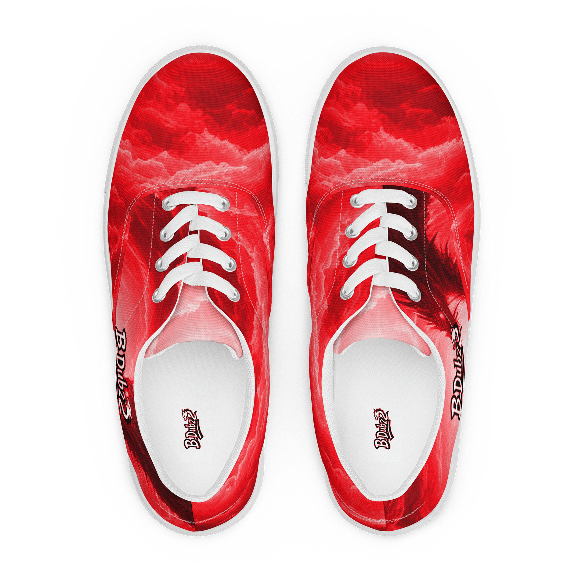 B_DubzZ Color Rush Men's Lace-Up Sneakers product image (1)