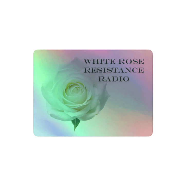 White Rose Resistance Radio Logo product image (2)