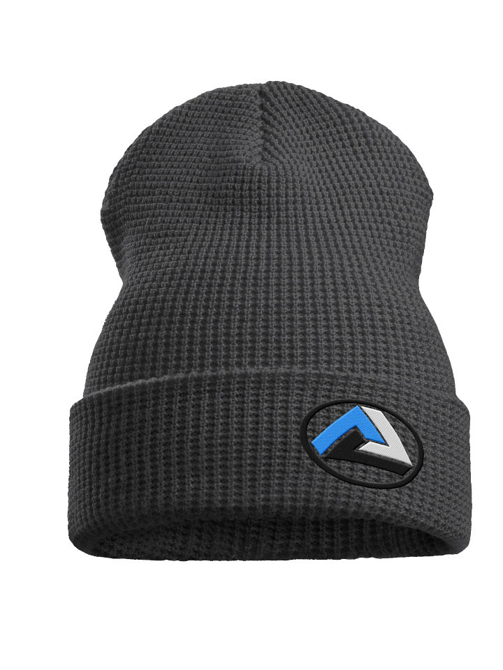 Blue Logo Embroidered Knit Beenie (Richardson) product image (1)