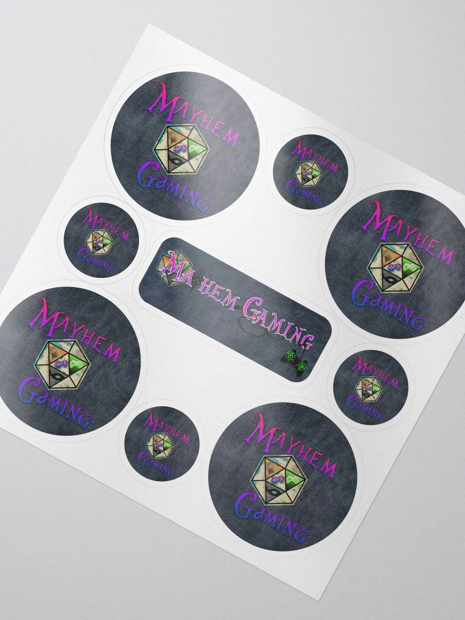 Mayhem Logo Sticker Set product image (2)