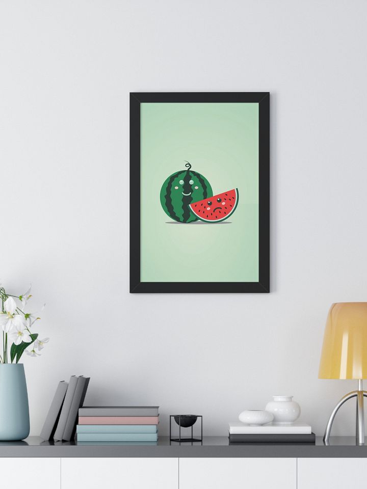 Cute Watermelon Printable Vertical Poster product image (1)