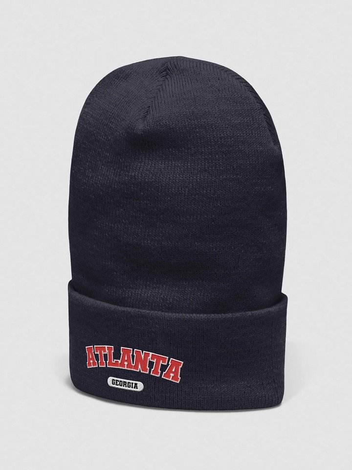 Atlanta Georgia Red Logo Beanie product image (7)