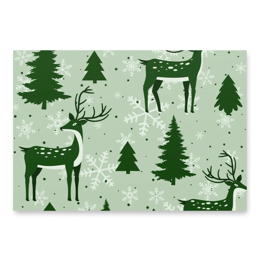 Reindeer Wrapping paper product image (2)